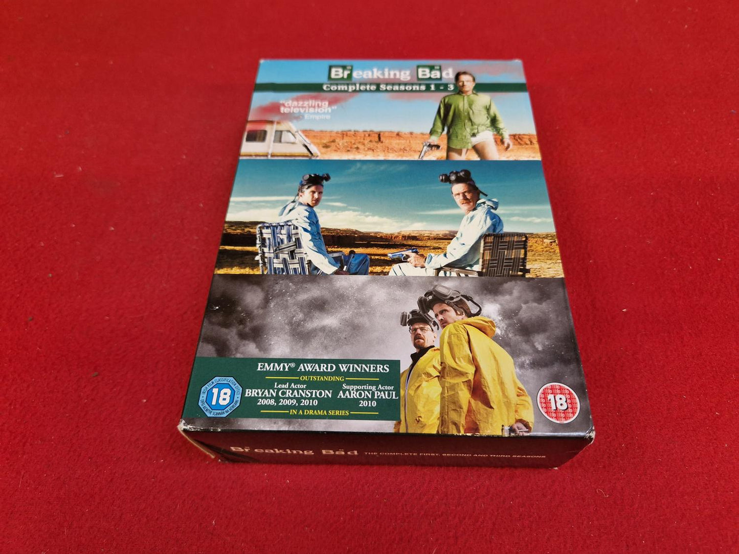 BREAKING BAD COMPLETE SEASONS 1 - 3 BOX till DVD