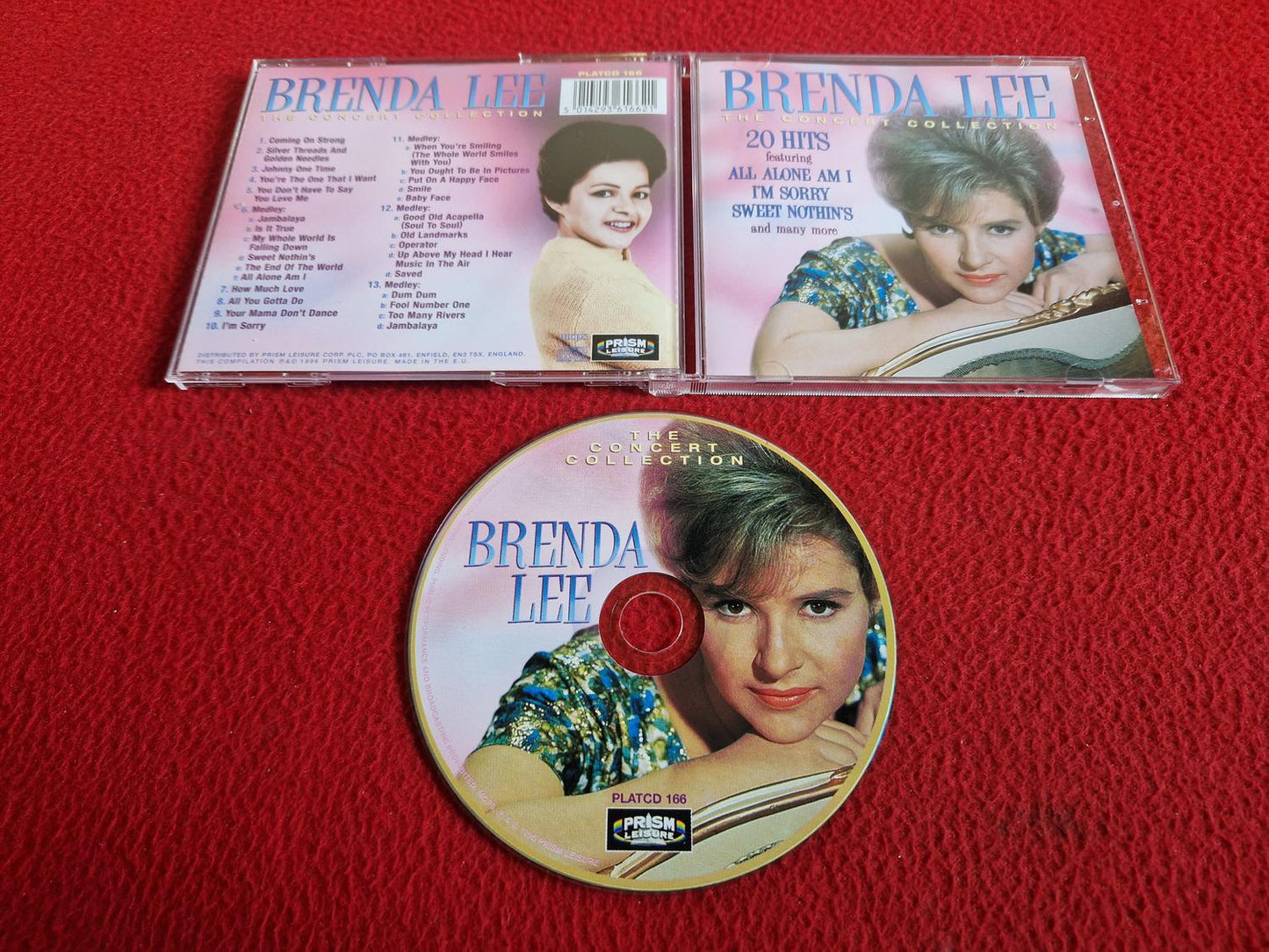 BRENDA LEE THE CONCERT COLLECTION CD