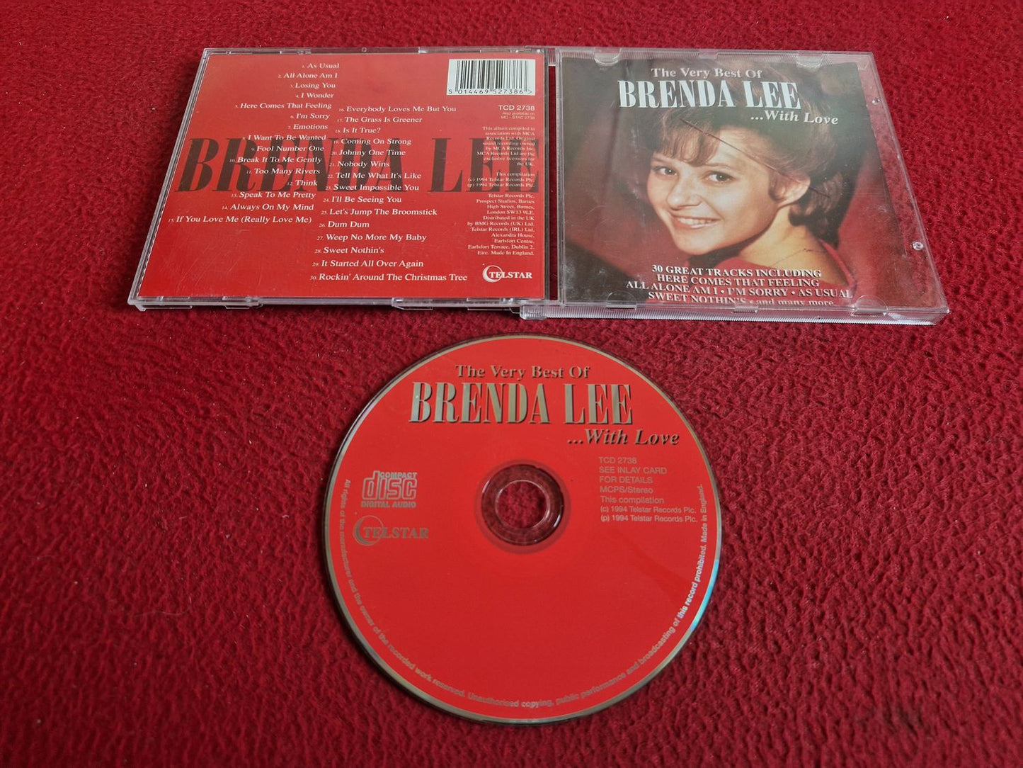 BRENDA LEE ...WITH LOVE THE VERY BEST OF CD