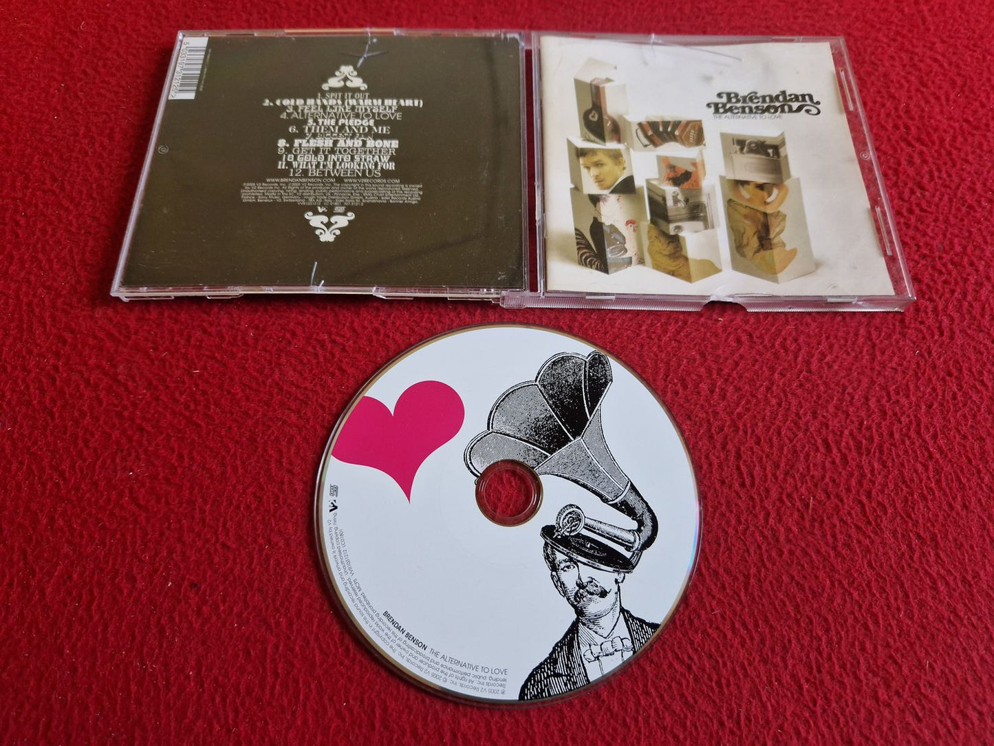 BRENDAN BENSON THE ALTERNATIVE TO LOVE CD