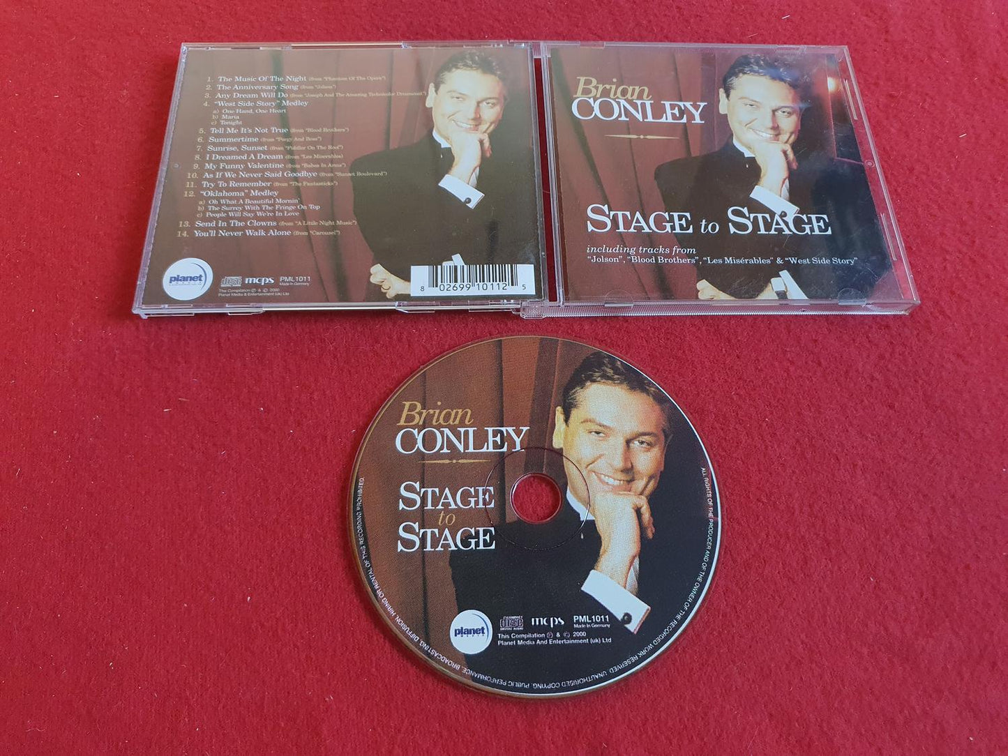 BRIAN CONLEY STAGE TO STAGE till CD