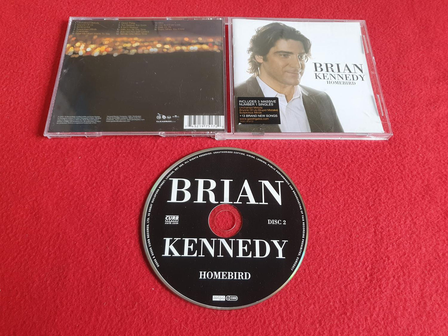 BRIAN KENNEDY HOMEBIRD till CD