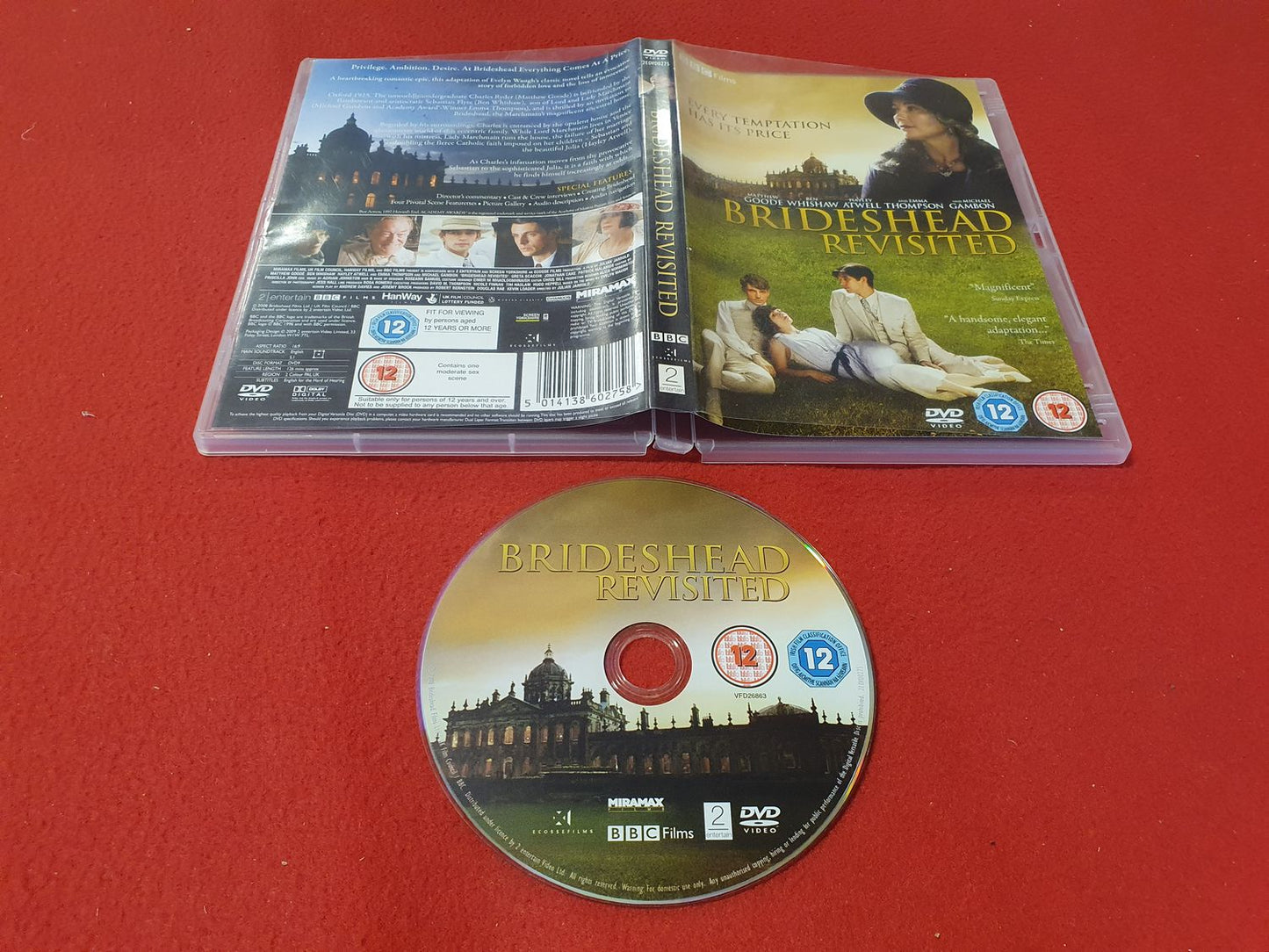 BRIDESHEAD REVISITED till DVD