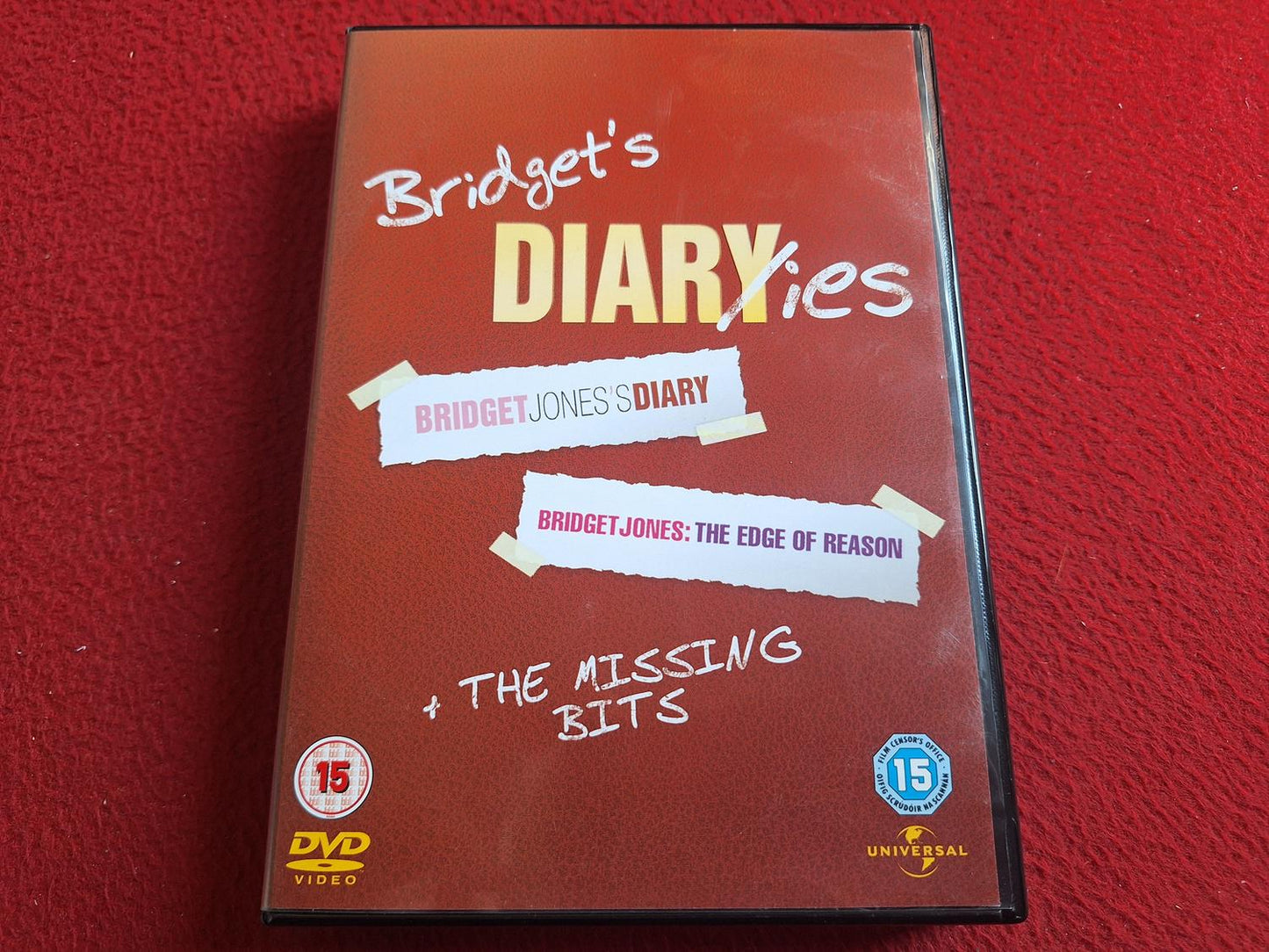 BRIDGET JONES DIARY / THE EDGE OF REASON + THE MISSING BITS BOX DVD