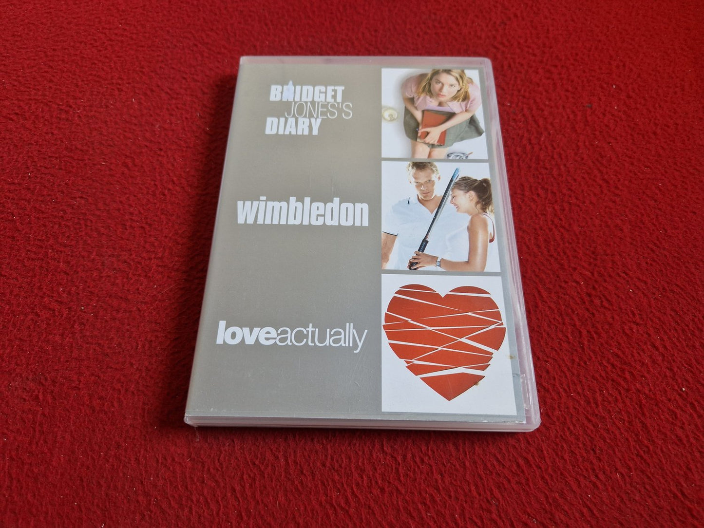 BRIDGET JONES DIARY / WIMBLEDON / LOVE ACTUALLY BOX DVD