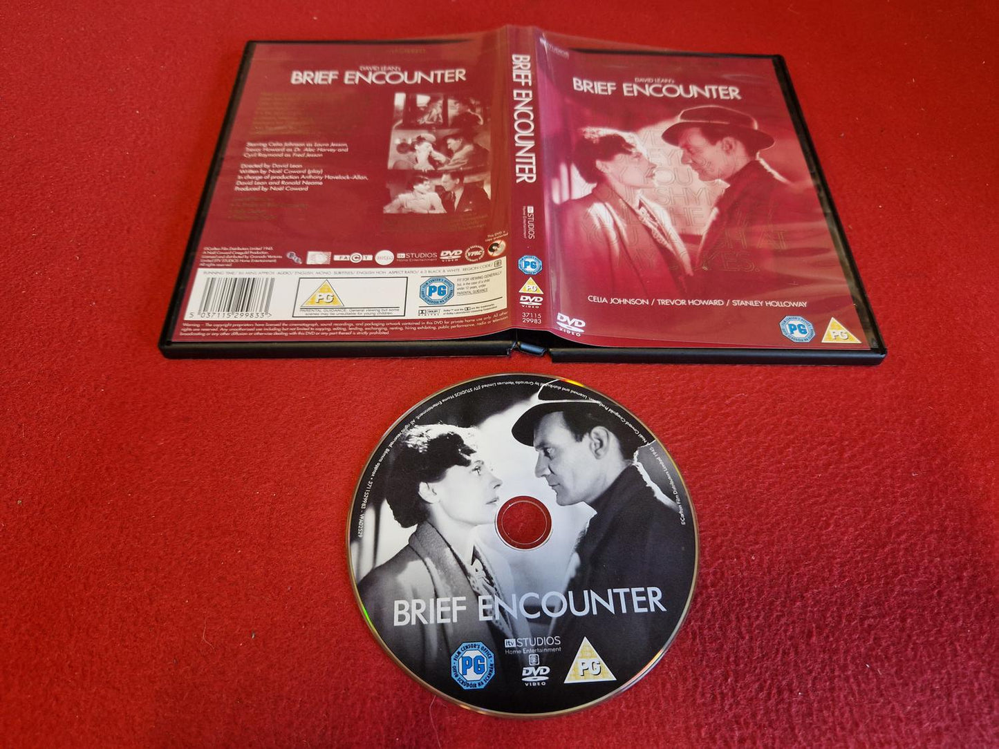 BRIEF ENCOUNTER till DVD