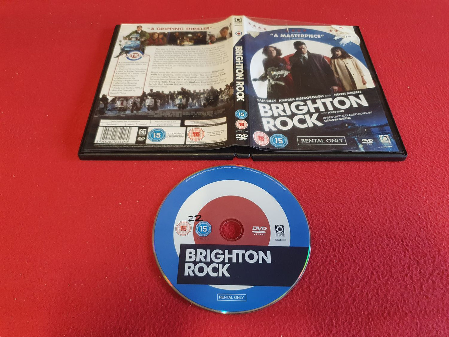 BRIGHTON ROCK till DVD
