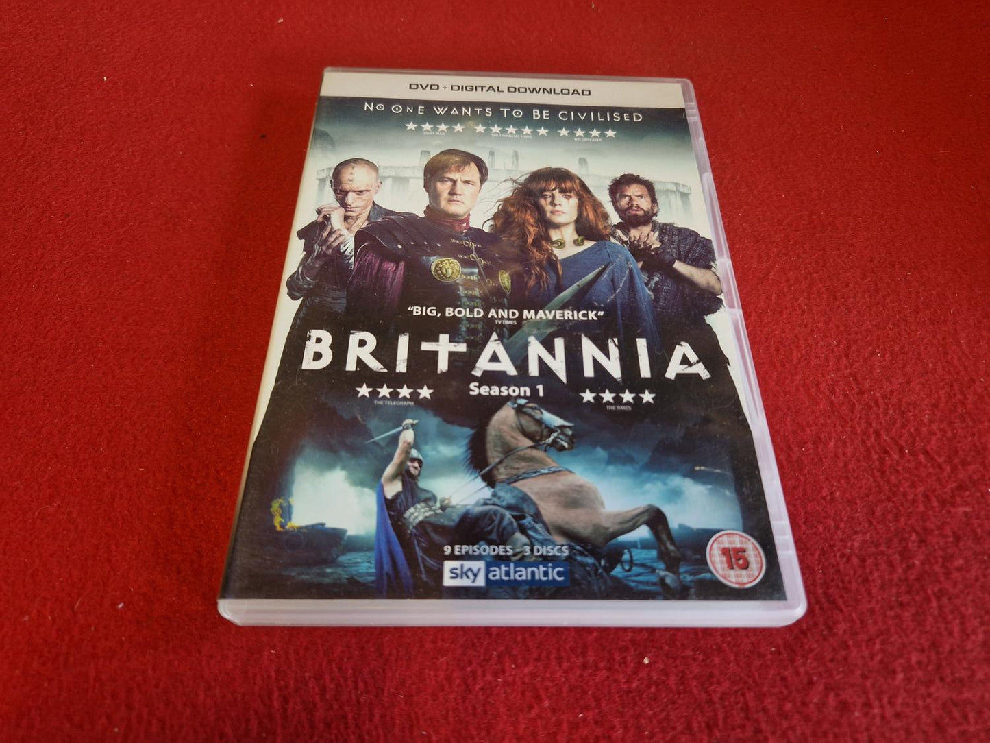 BRITANNIA SEASON 1 BOX till DVD