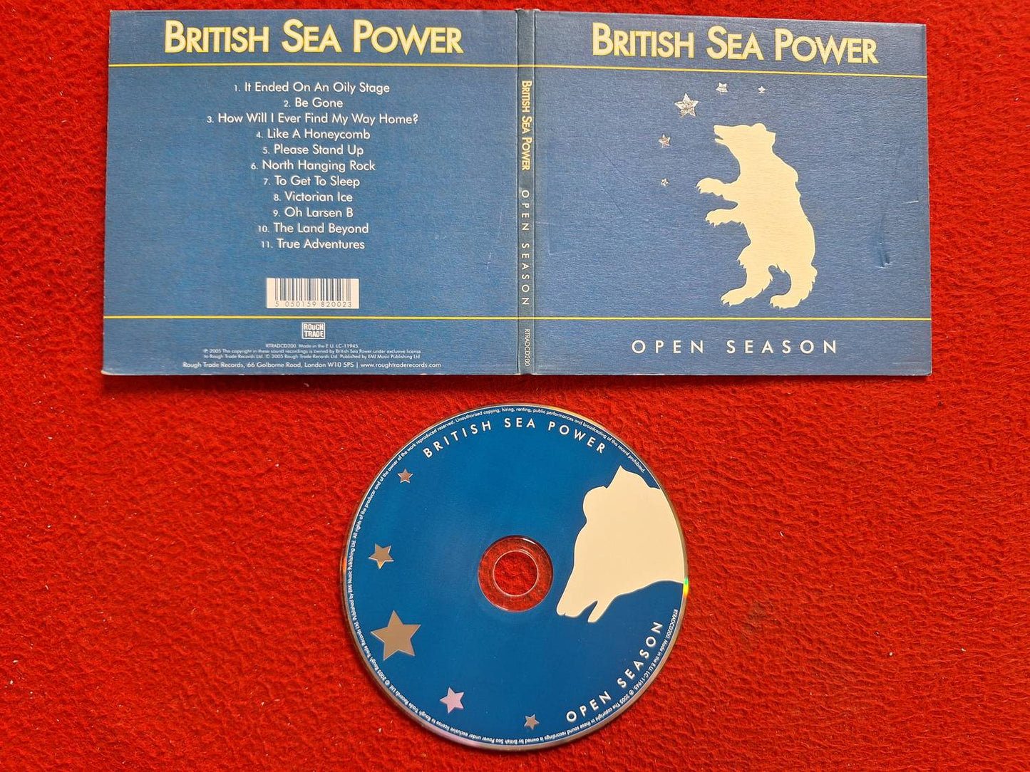 BRITISH SEA POWER OPEN SEASON CD