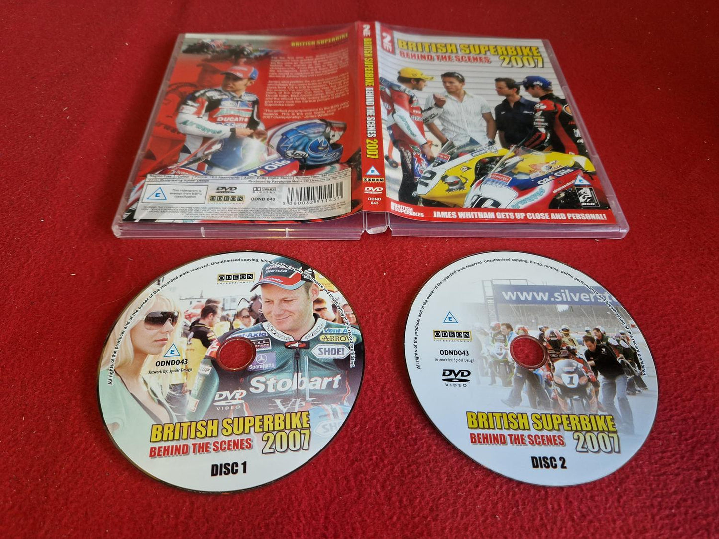BRITISH SUPERBIKE BEHIND THE SCENES 2007 till DVD