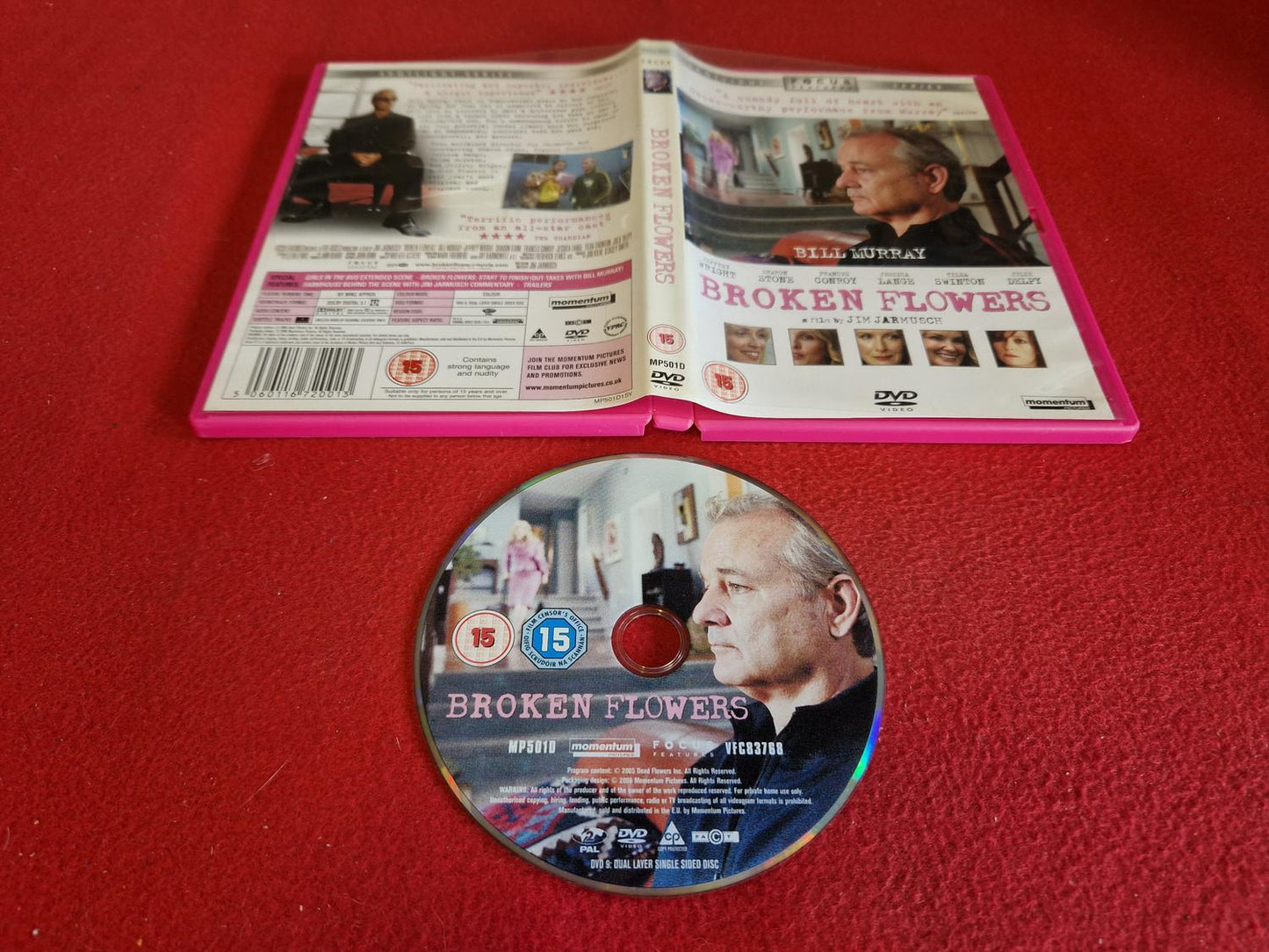 BROKEN FLOWERS till DVD