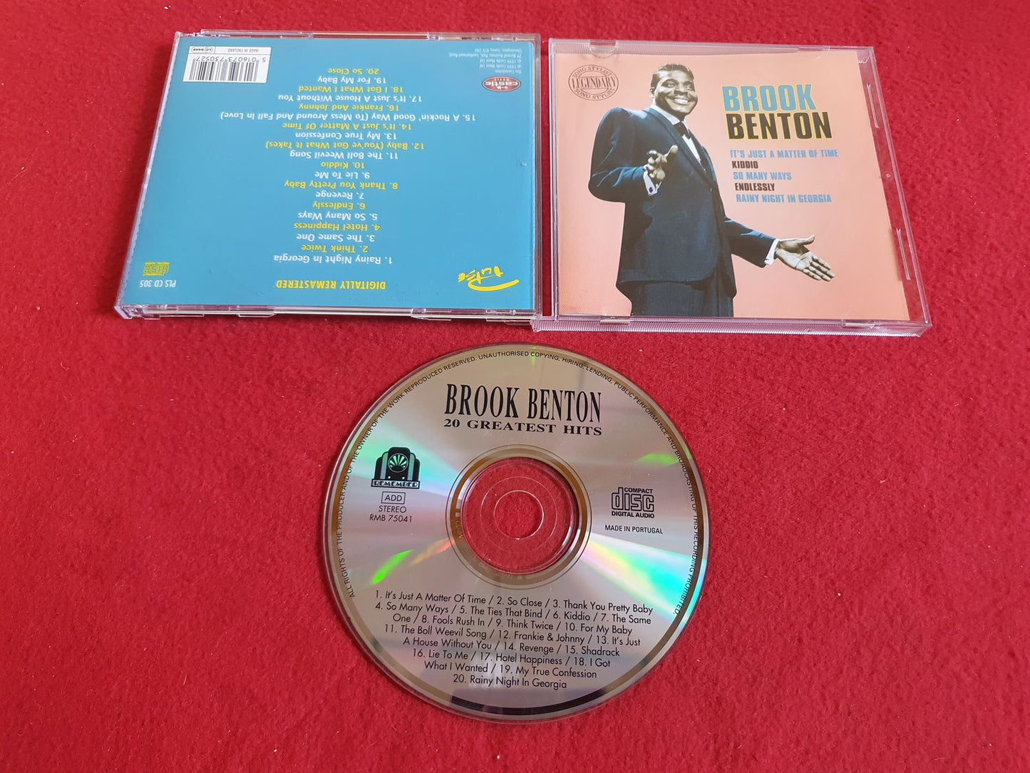 BROOK BENTON 20 GREATEST HITS till CD
