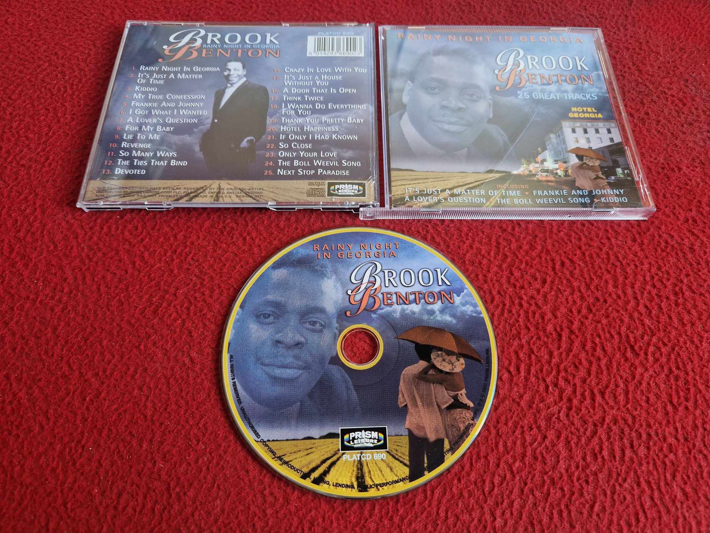 BROOK BENTON RAINY NIGHT IN GEORGIA CD
