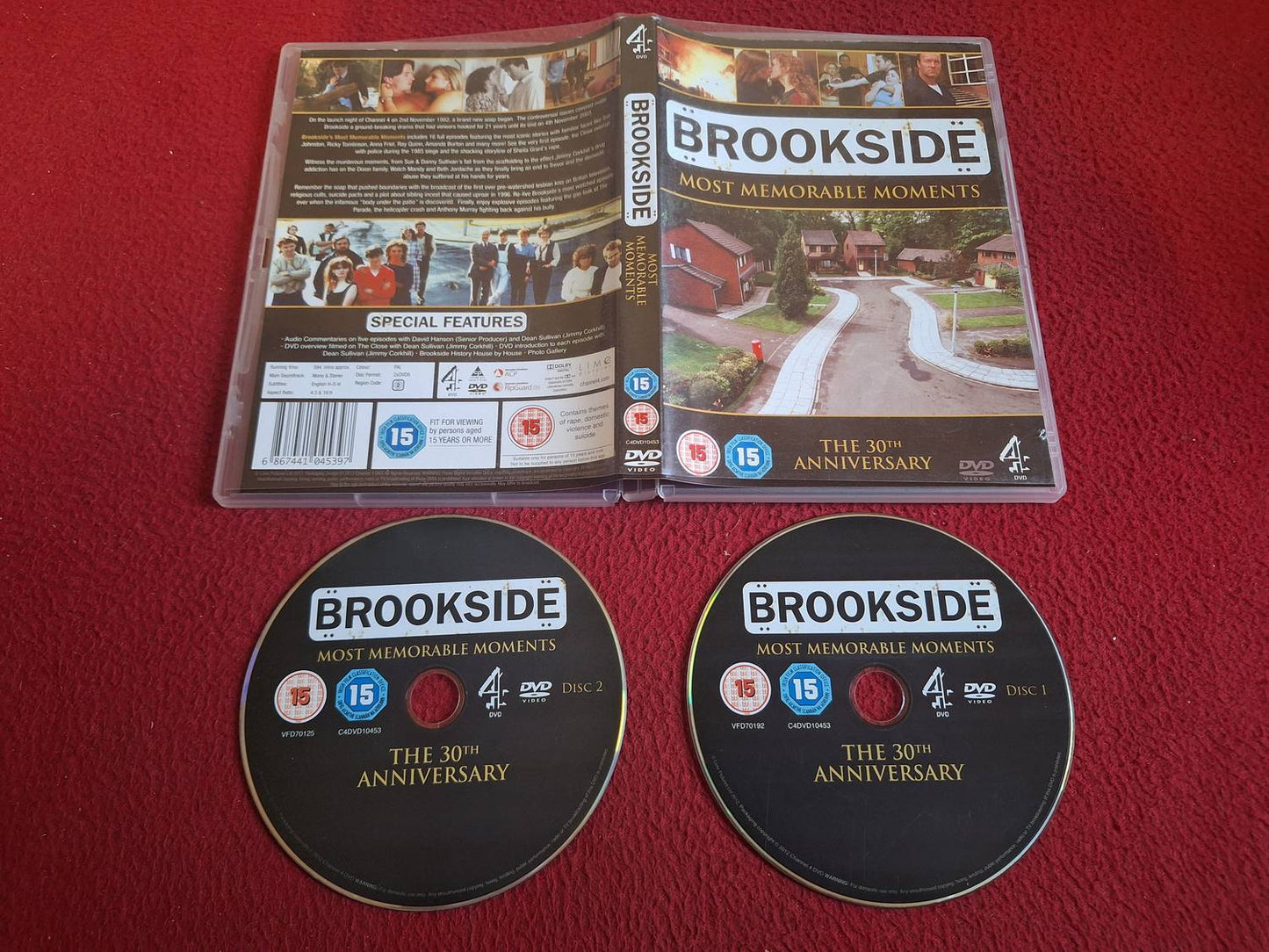 BROOKSIDE MOST MEMORABLE MOMENTS THE 30TH ANNIVERSARY DVD