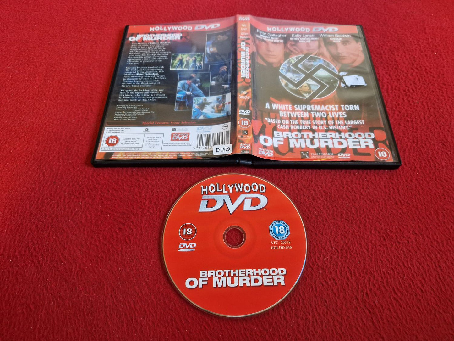 BROTHERHOOD OF MURDER DVD