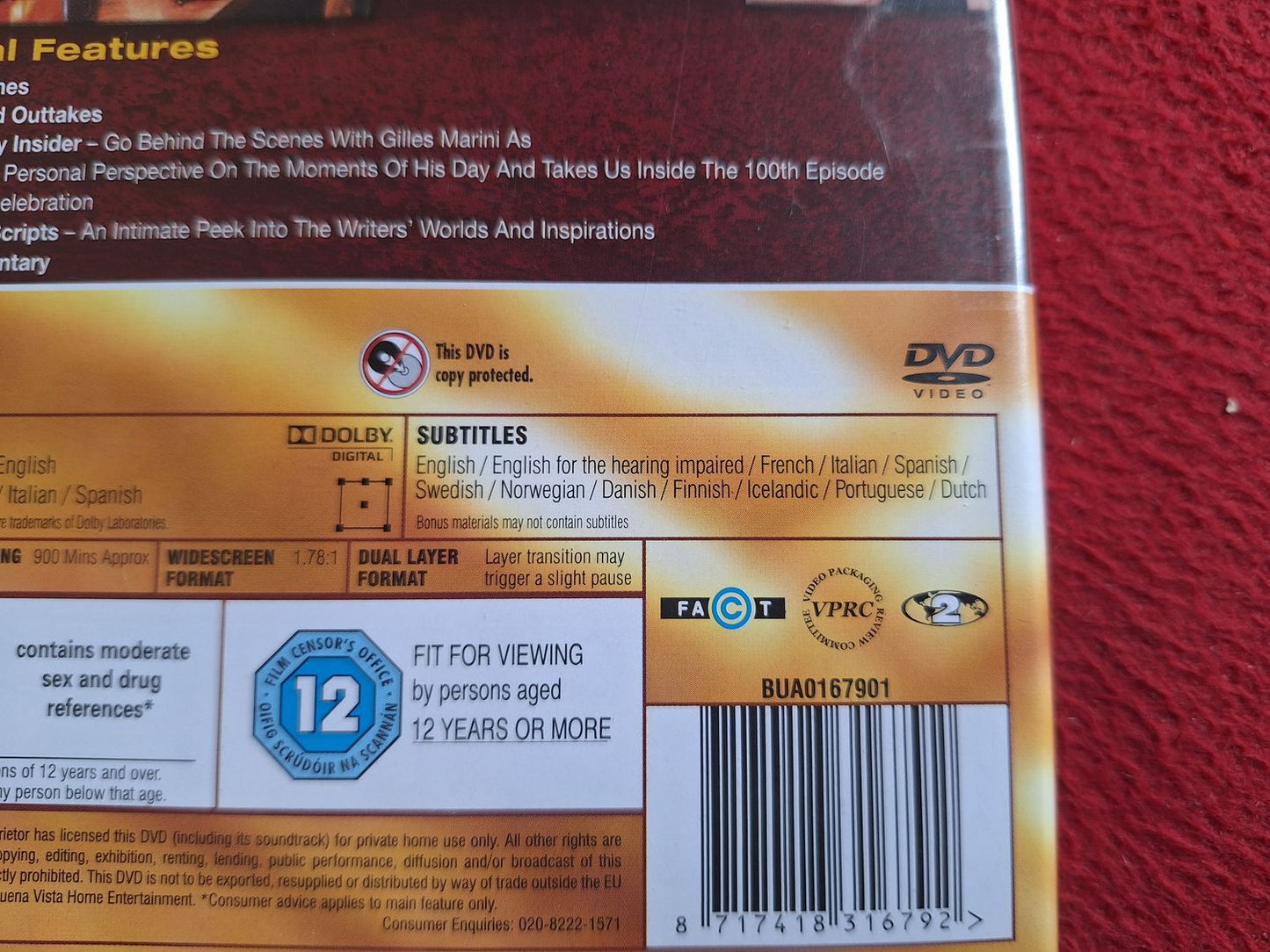 BROTHERS AND SISTERS SEASON 5 BOX DVD