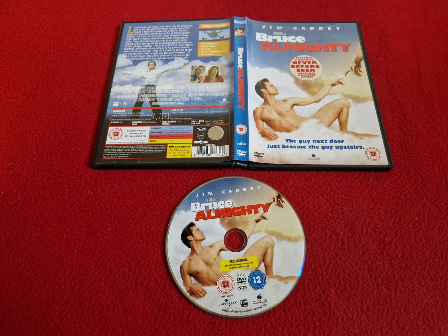 BRUCE ALMIGHTY DVD