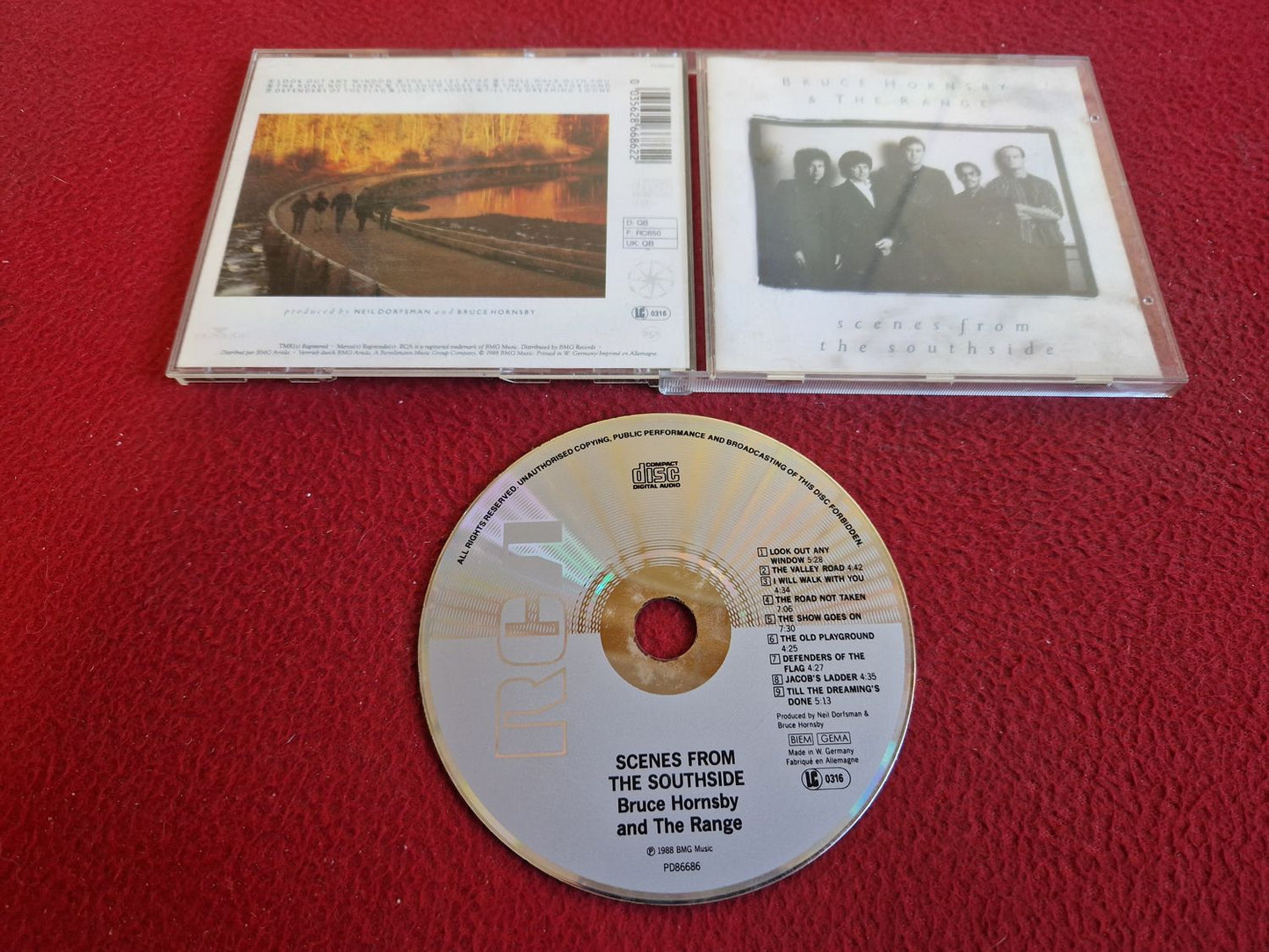 BRUCE HORNSBY AND THE RANGE SCENES FROM THE SOUTHSIDE CD