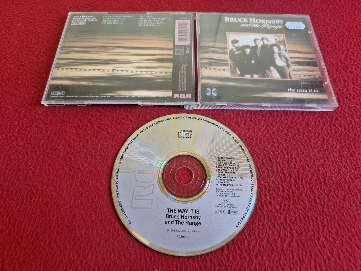 BRUCE HORNSBY AND THE RANGE THE WAY IT IS CD
