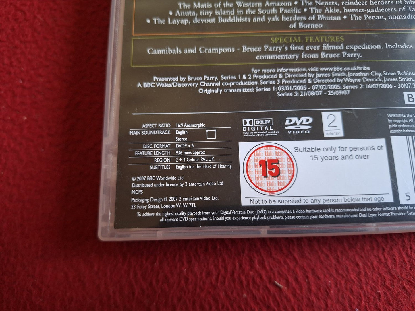 BRUCE PARRY TRIBE SERIES 1 - 3 BOX DVD