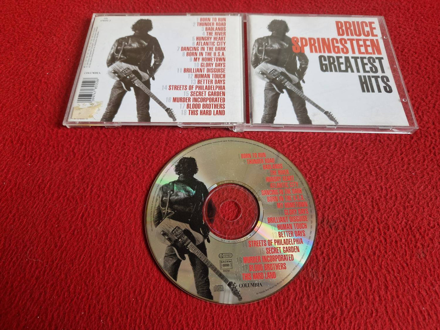 BRUCE SPRINGSTEEN GREATEST HITS CD