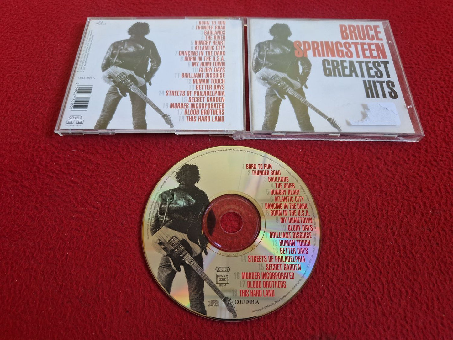 BRUCE SPRINGSTEEN GREATEST HITS CD