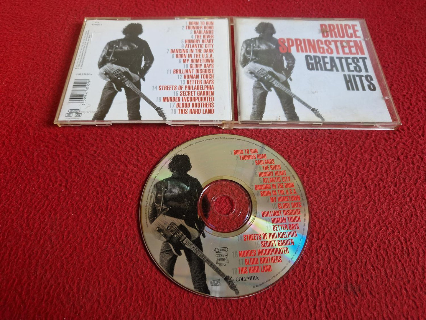 BRUCE SPRINGSTEEN GREATEST HITS CD