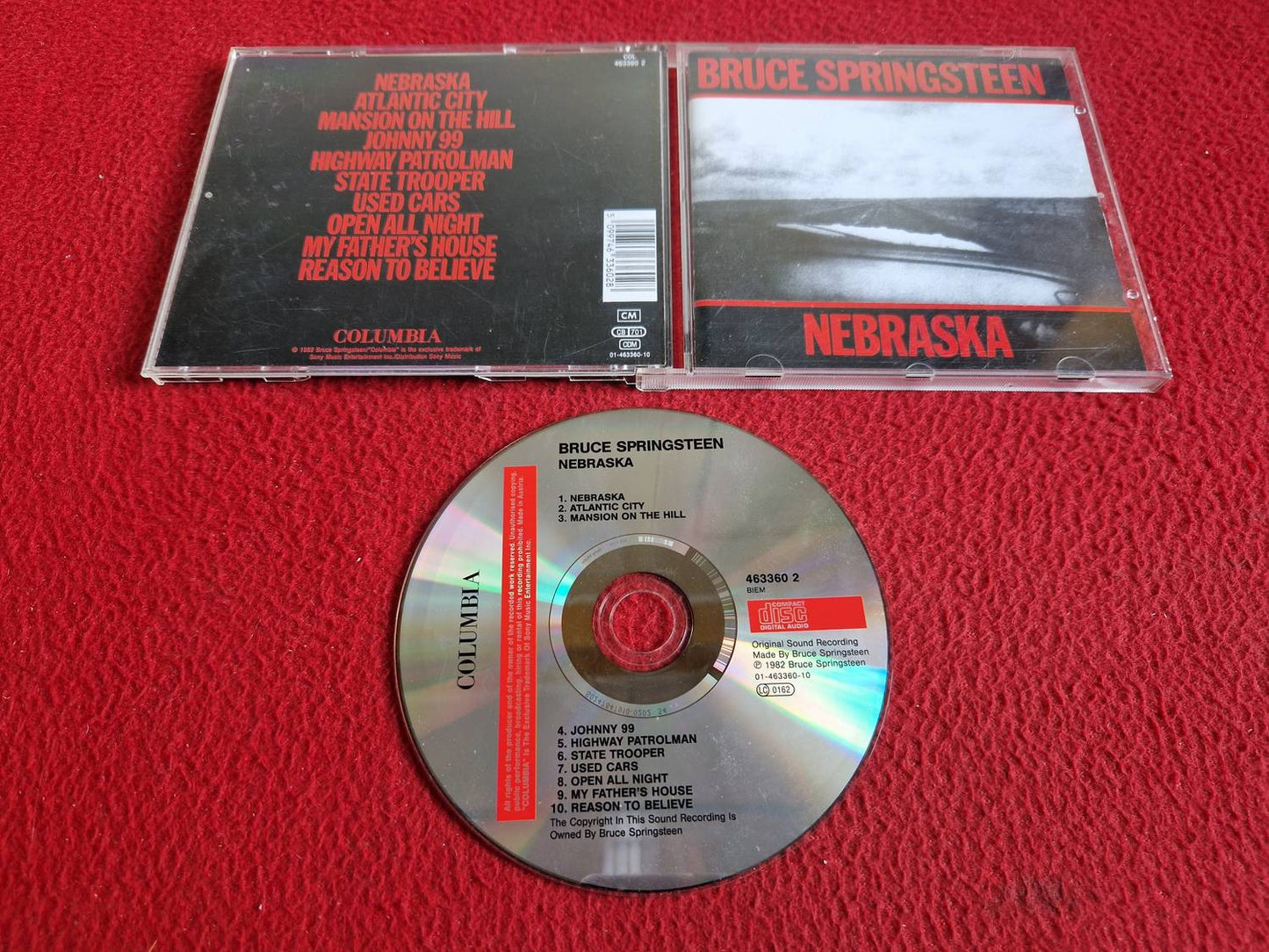 BRUCE SPRINGSTEEN NEBRASKA CD