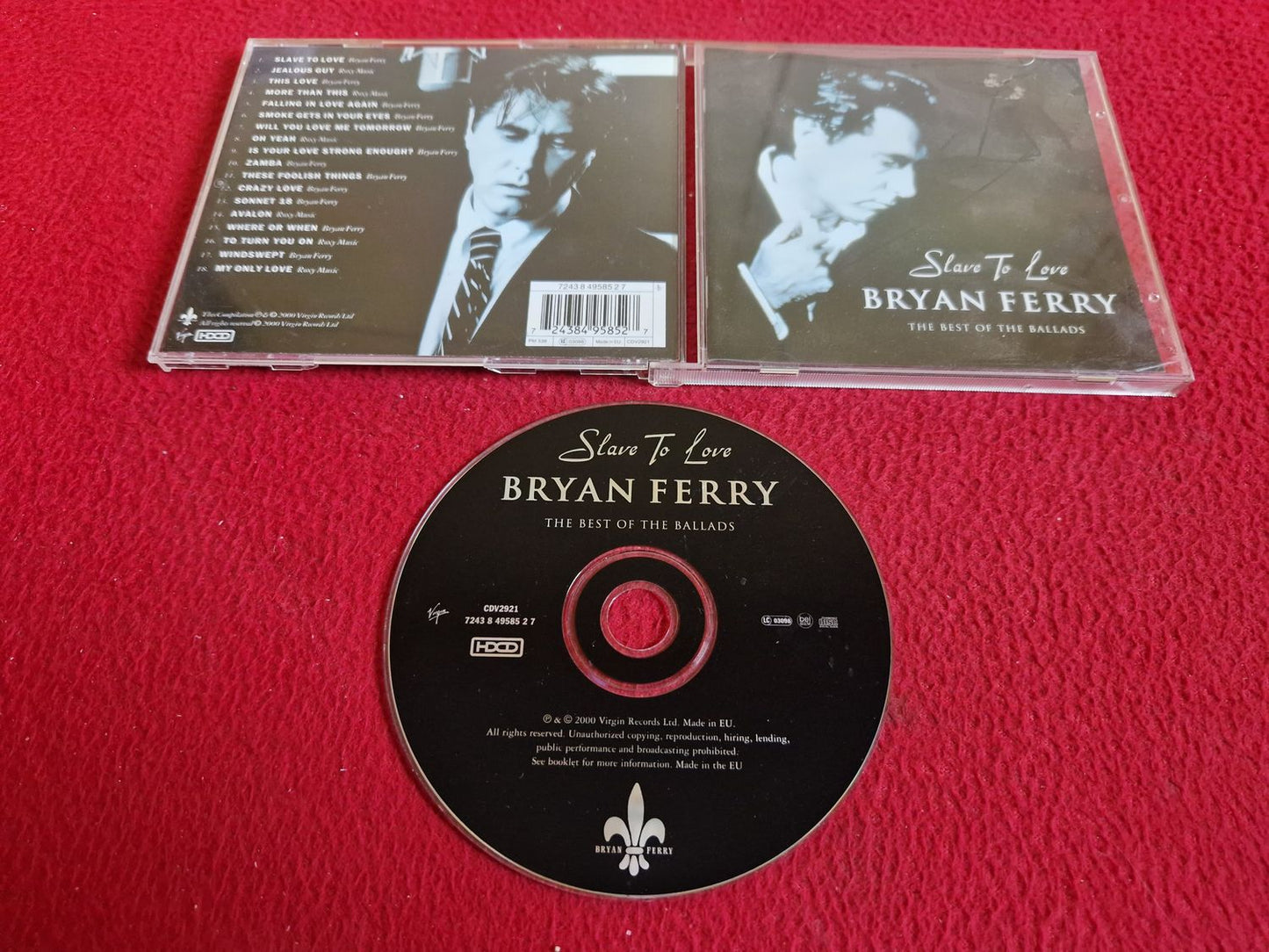 BRYAN FERRY SLAVE TO LOVE BRYAN FERRY THE BEST OF THE BALLADS CD