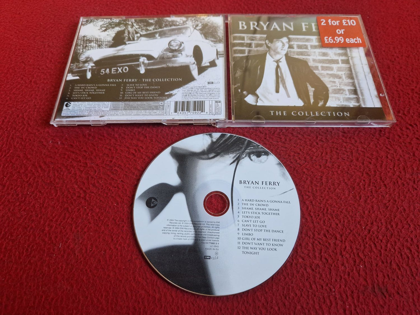 BRYAN FERRY THE COLLECTION CD
