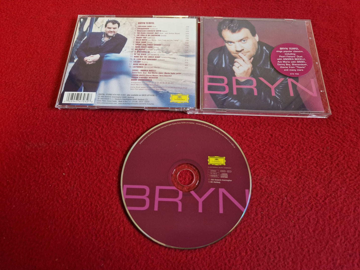 BRYN TERFEL BRYN CD