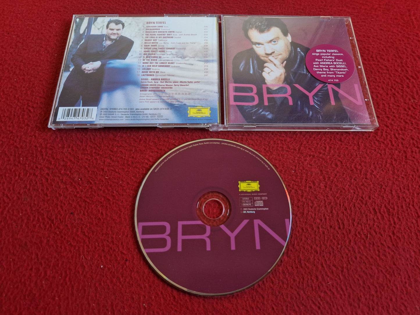 BRYN TERFEL - BRYN TERFEL CD