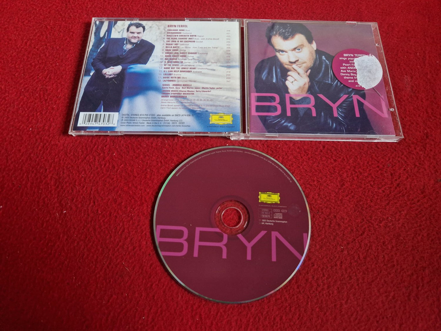 BRYN TERFEL BRYN till CD