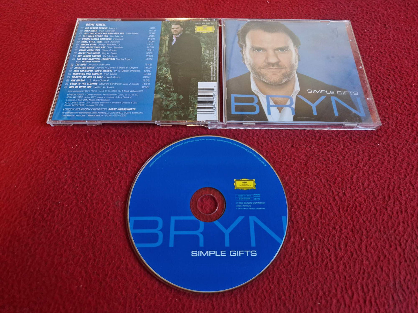 BRYN TERFEL SIMPLE GIFTS CD