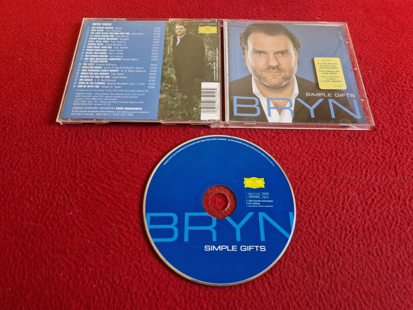 BRYN TERFEL – SIMPLE GIFTS CD