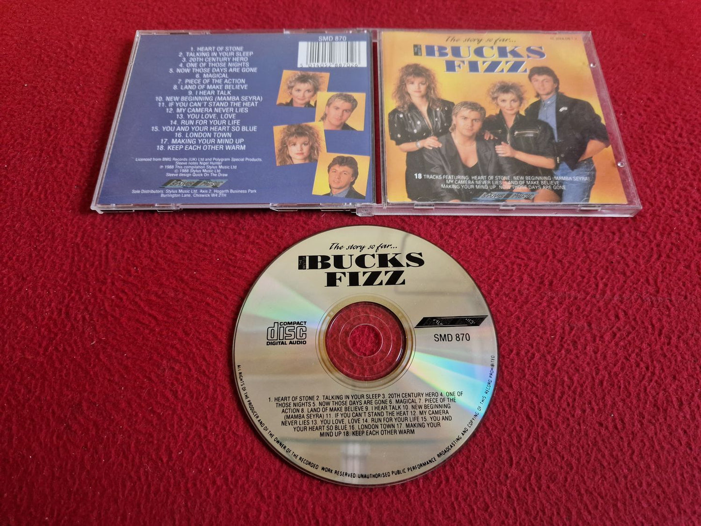 BUCKS FIZZ THE STORY SO FAR CD