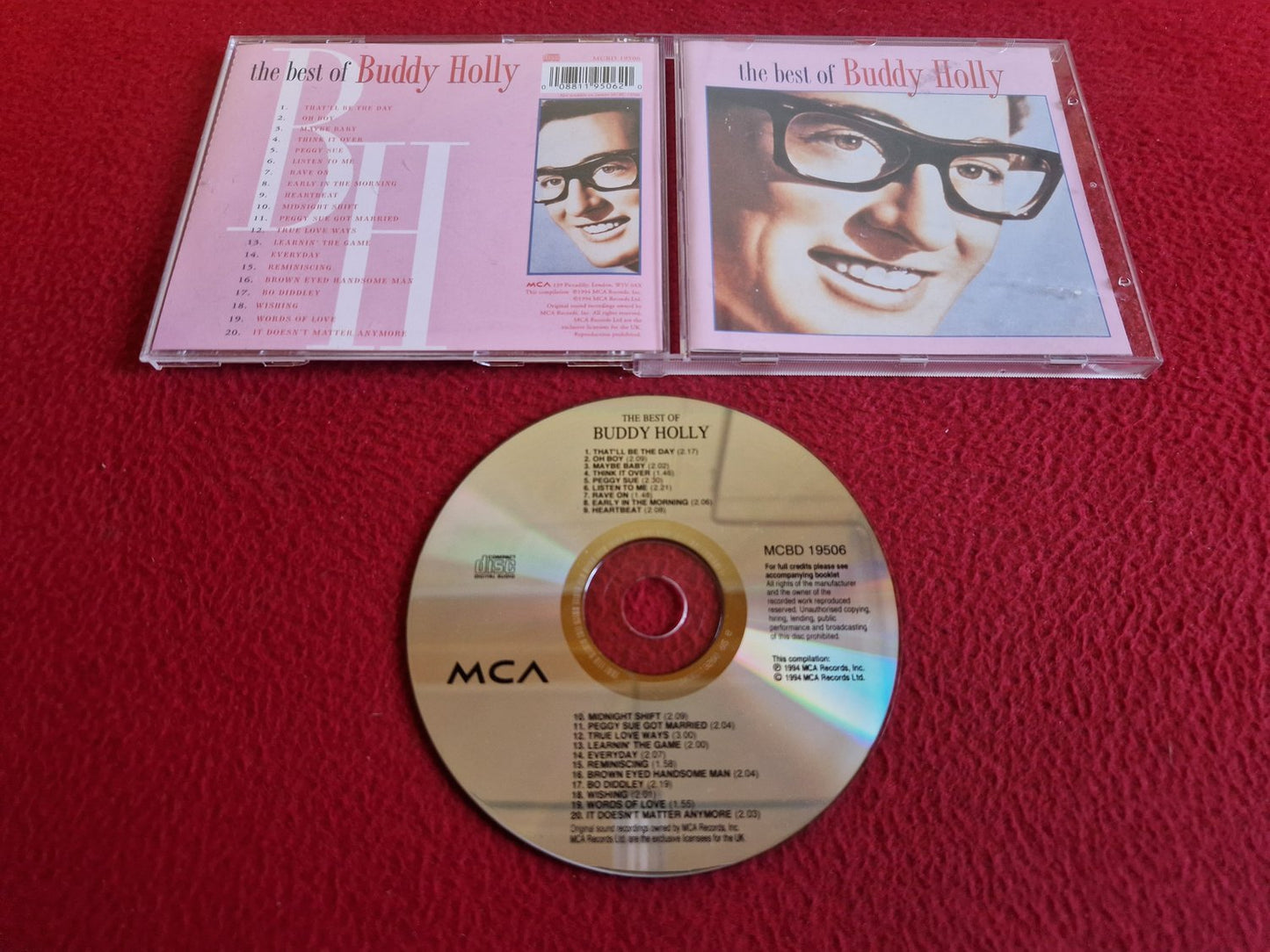 BUDDY HOLLY THE BEST OF BUDDY HOLLY CD