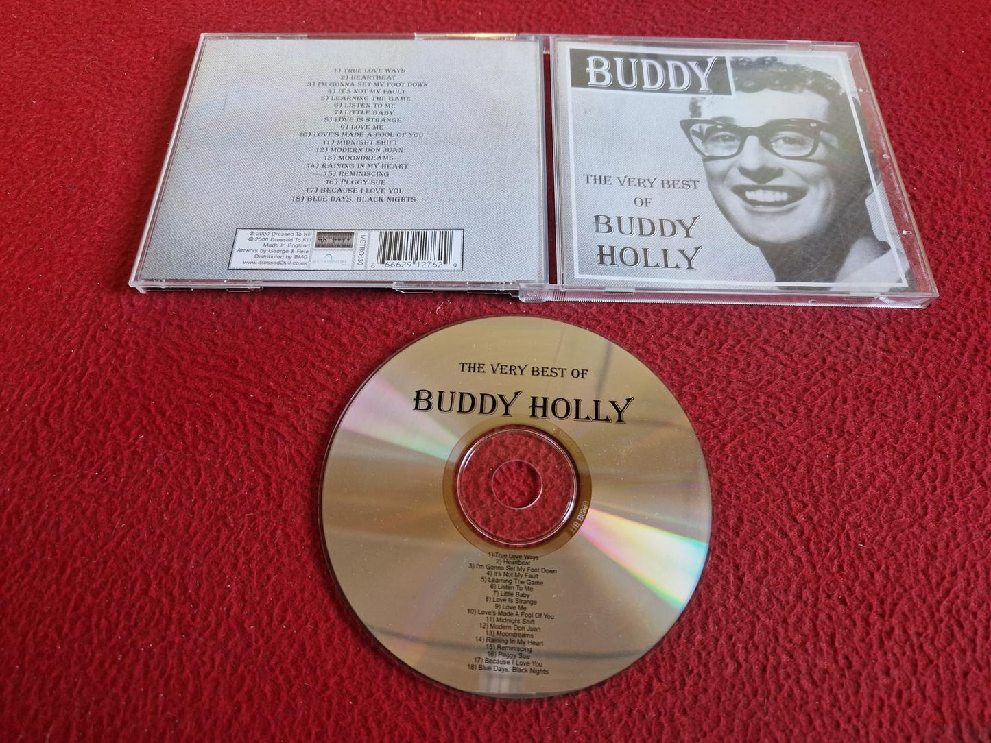BUDDY HOLLY THE VERY BEST OF CD