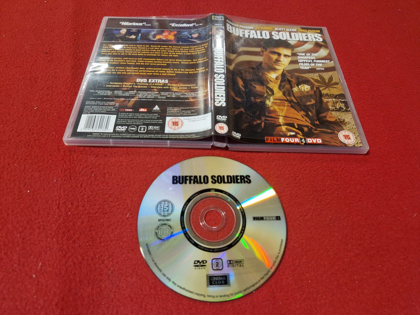 BUFFALO SOLDIERS till DVD