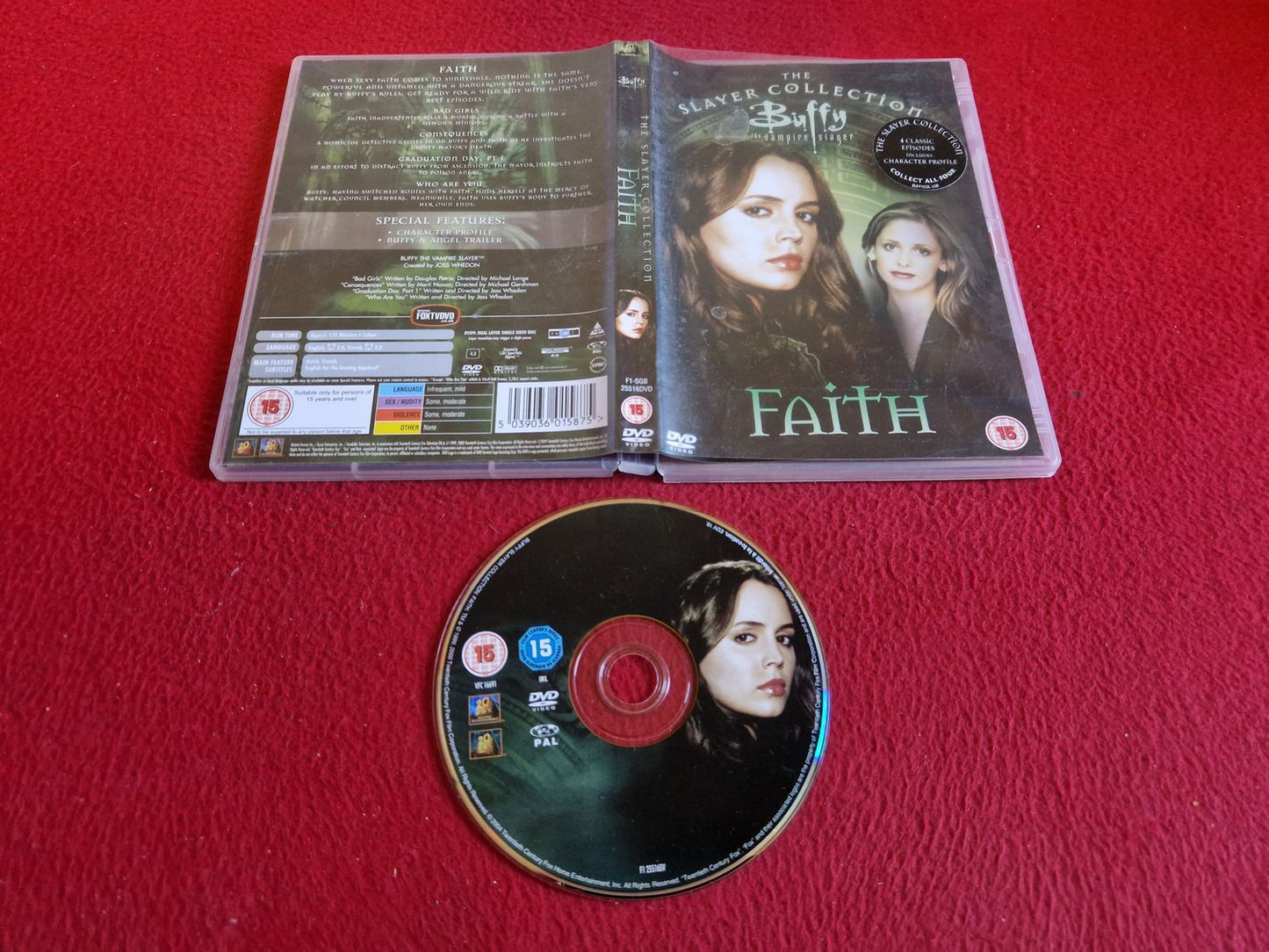 BUFFY THE VAMPIRE SLAYER COLLECTION - FAITH DVD