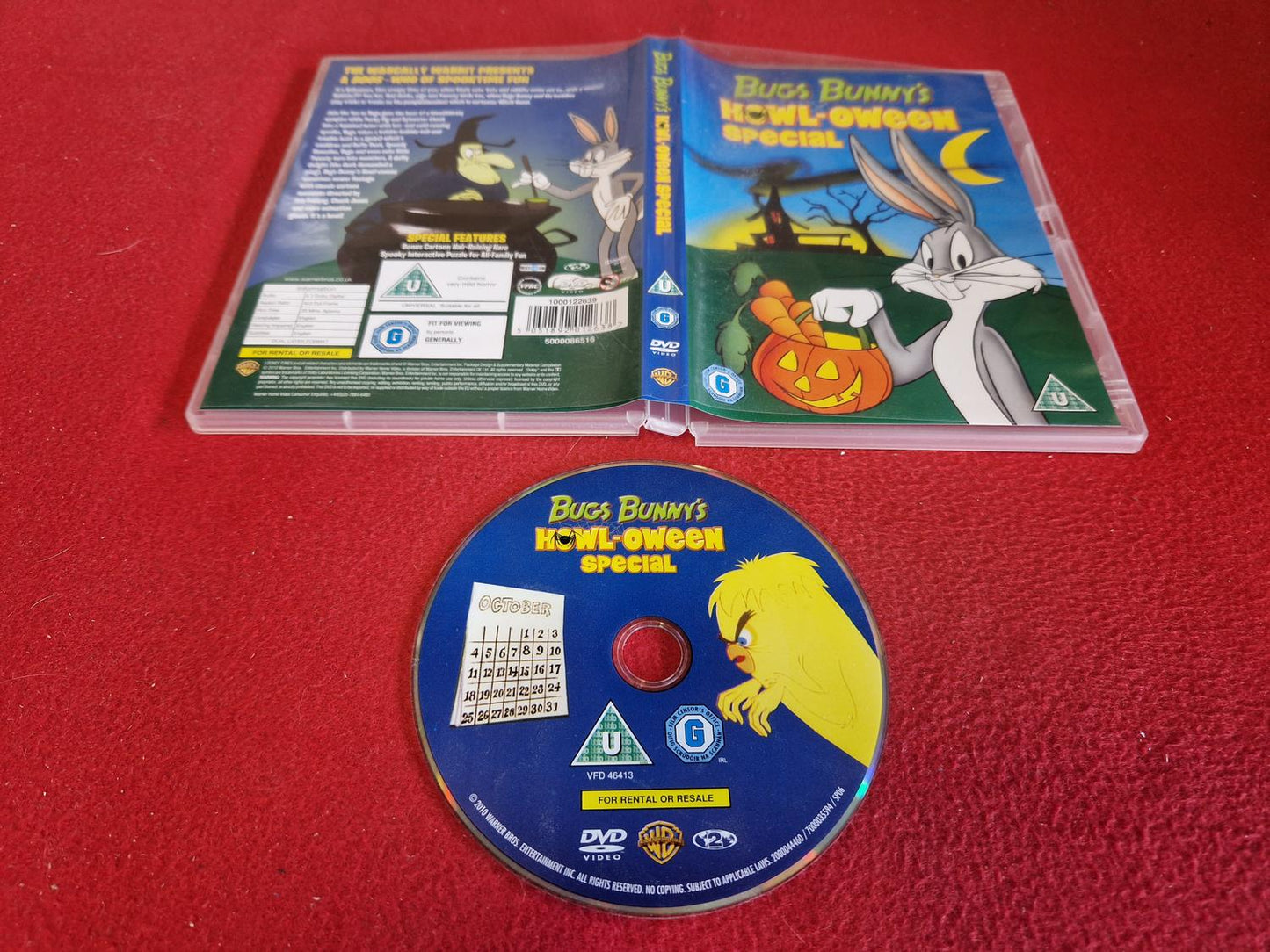 BUGS BUNNY'S HOWL-OWEEN SPECIAL till DVD