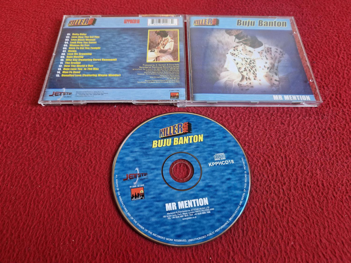 BUJU BANTON MR MENTION CD