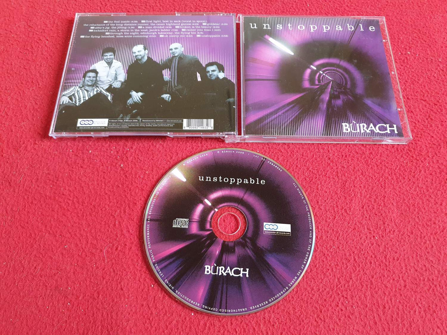 BURACH UNSTOPPABLE till CD