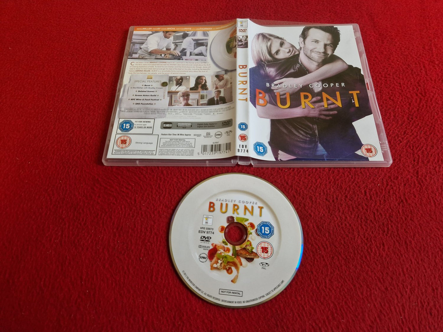 BURNT DVD