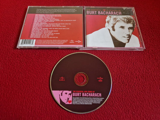 BURT BACHARACH THE ESSENTIAL LOVE SONGS OF BURT BACHARACH CD