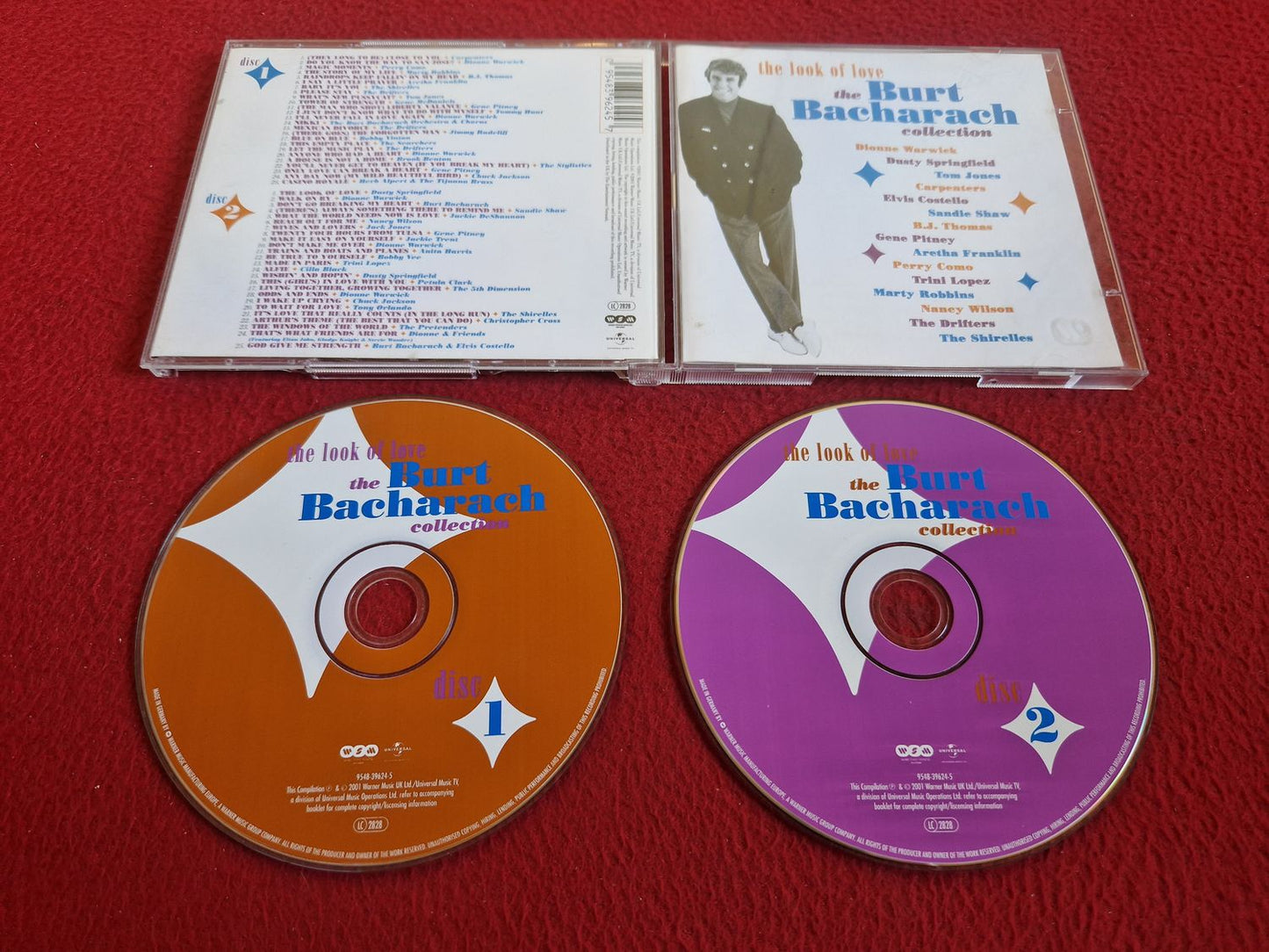 BURT BACHARACH THE LOOK OF LOVE THE COLLECTION CD