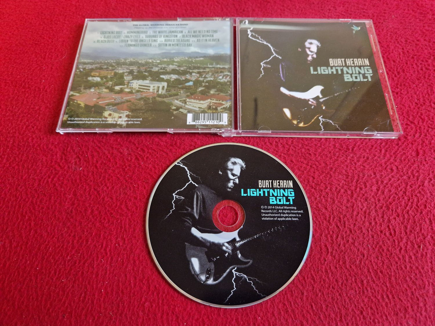 BURT HERRIN LIGHTNING BOLT CD