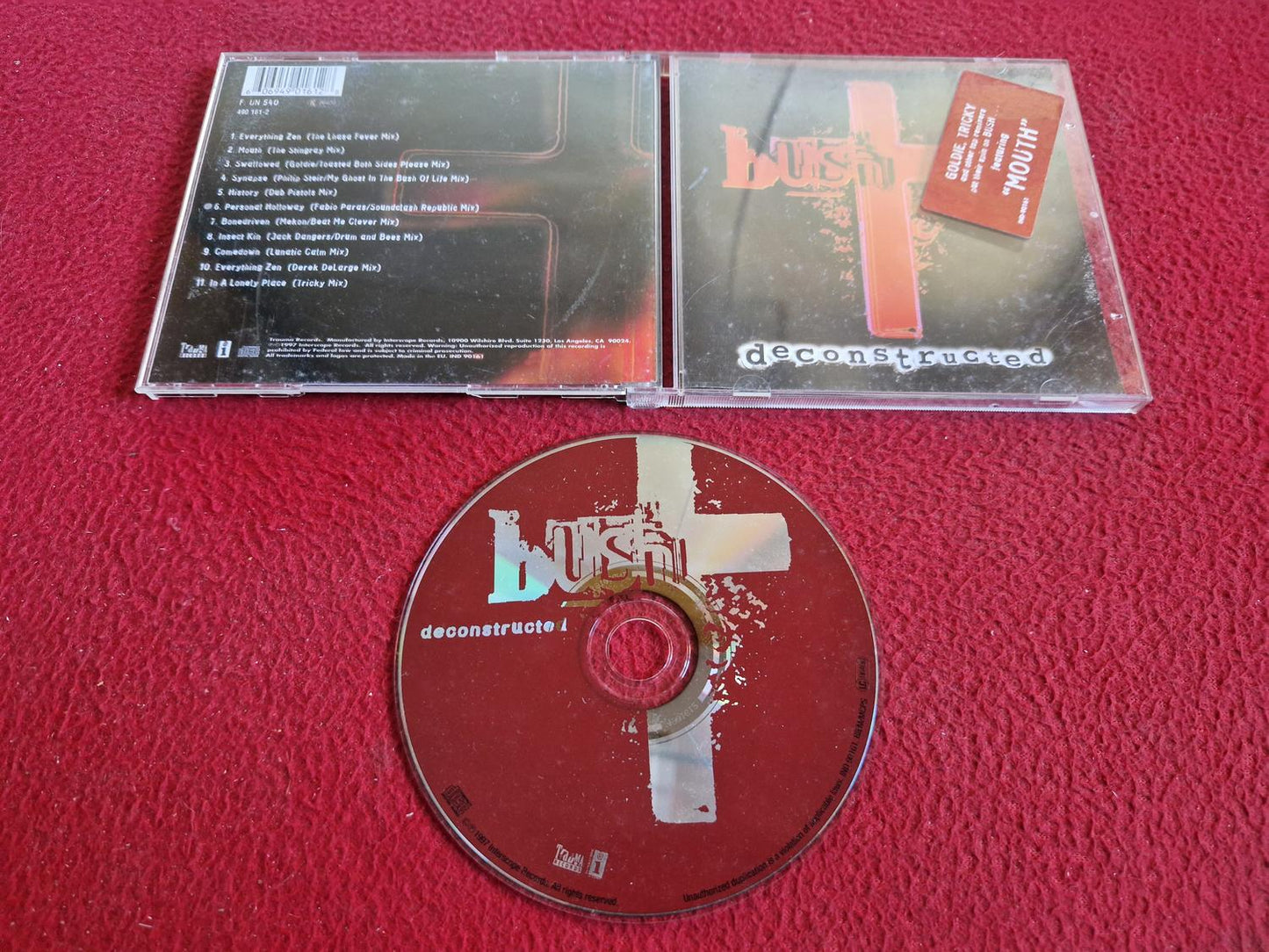 BUSH DECONSTRUCTED (MIXES) CD