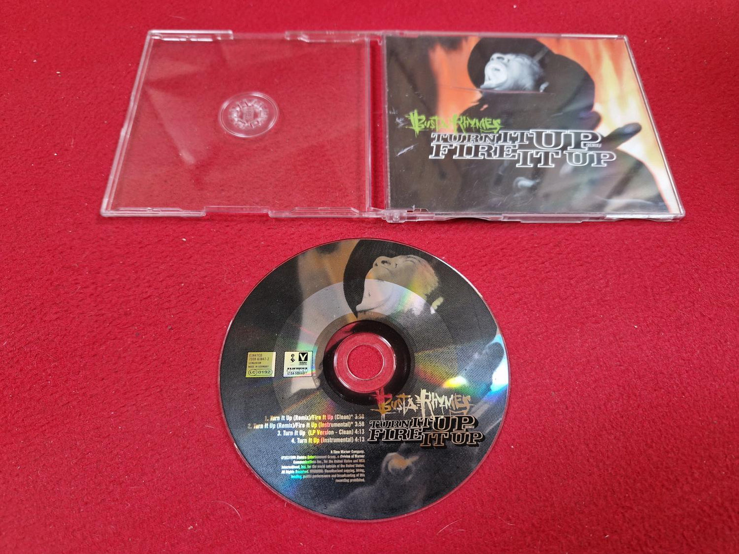 BUSTA RHYMES TURN IT UP FIRE IT UP SINGEL till CD