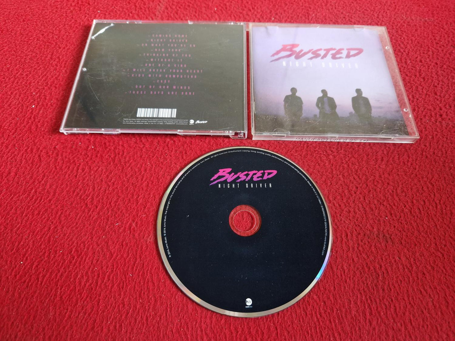 BUSTED NIGHT DRIVER CD